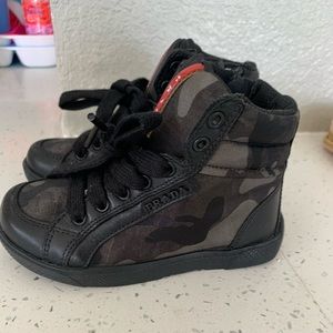 Prada baby high tops. 23 size